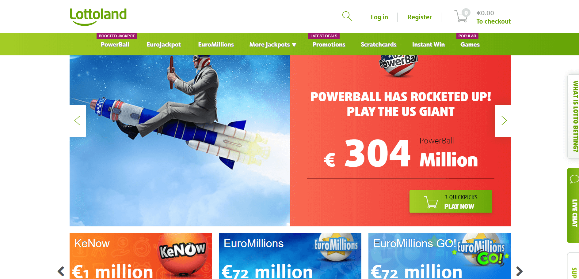 Powerball Homepage